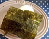 おにぎりの海苔を食べやすく♪作り方5写真