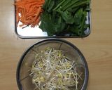 超簡単☆炒めるだけで激旨！ビビンバ丼☆作り方3写真