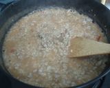 本格！きのことひき肉のリゾット作り方6写真