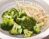 ブロッコリーと卵のバター醤油炒め作り方1写真