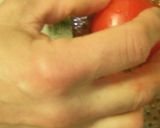 パレスチナ風トマトの卵とじ作り方1写真