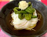 ししとう☆そうめん！作り方2写真