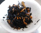 ひじき煮の卵焼き作り方1写真