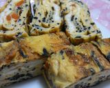 ひじき煮の卵焼き作り方6写真