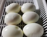 しましまゆで卵漬け作り方1写真