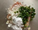 簡単！美味しい！しそ入りつくね作り方1写真