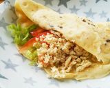 犬ご飯　まぜまぜクレープ作り方4写真