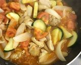 トマトで鶏もも肉の炒め煮作り方4写真