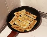 キャベツとひき肉の焼き春巻作り方7写真