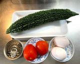レンチンで簡単♪夏のゴーヤサラダ作り方1写真