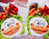 オバケのQ太郎☆☆キャラ弁☆☆作り方4写真