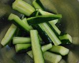 即席　キュウリ漬物作り方1写真
