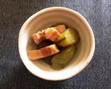 きゅうりとベーコンの煮物♪作り方4写真