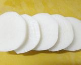 シャキシャキ！大根カニカマ胡麻マヨサラダ作り方1写真