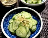 材料3つ☆カンタン酢できゅうりの酢の物作り方2写真