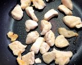 簡単美味いざる蕎麦つゆで鶏胸肉の親子丼作り方2写真