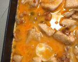簡単美味いざる蕎麦つゆで鶏胸肉の親子丼作り方5写真