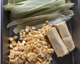 とうもろこしの炊き込みご飯作り方1写真