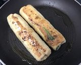鶏ひき肉の油揚げロール作り方8写真