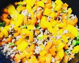 野菜たっぷり出汁そぼろ丼作り方3写真