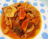 豚こま肉と野菜のトマトジュース炒め煮作り方4写真