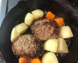 にこにこ煮込みハンバーグ作り方5写真
