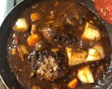 にこにこ煮込みハンバーグ作り方6写真