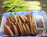 おつまみにも【かつおのたたきのユッケ風】作り方1写真