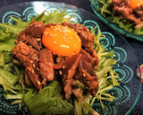 おつまみにも【かつおのたたきのユッケ風】作り方9写真