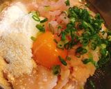鶏つくねの照り焼き *☻*作り方2写真