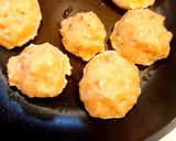鶏つくねの照り焼き *☻*作り方3写真