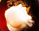 豚丼、目玉焼きのせ作り方5写真