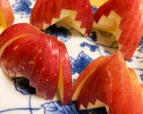 リンゴ1つで楽しめる☆2種類の飾り切り作り方18写真