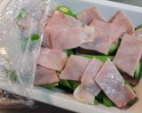 アスパラ軸のベーコン＆チーズ焼き作り方7写真