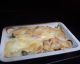 アスパラ軸のベーコン＆チーズ焼き作り方8写真
