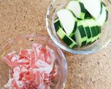 夏野菜☆ズッキーニと豚肉炒め作り方2写真