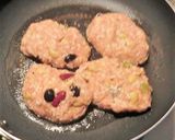 蒸しサラダ豆入り、お豆ごろごろハンバーグ作り方3写真