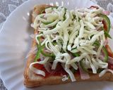 ピザトースト♫ 〜ブランチに〜作り方3写真
