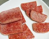 スパムおにぎり★ポークとたまご作り方4写真