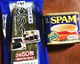 スパムおにぎり★ポークとたまご作り方1写真
