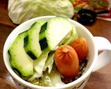 レンジでチンカップポトフ作り方4写真