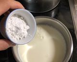 溶けない 葛アイス 抹茶ミルク味作り方1写真
