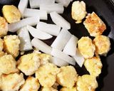 じゃがいも豆腐肉団子野菜の塩だれ炒め作り方15写真