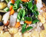 じゃがいも豆腐肉団子野菜の塩だれ炒め作り方17写真