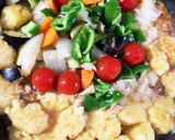 じゃがいも豆腐肉団子野菜の塩だれ炒め作り方18写真