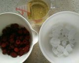 ラズベリー酢！作り方1写真