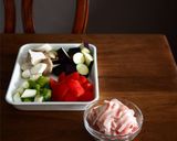 夏野菜の豚汁作り方1写真