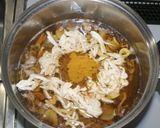乾燥しめじと鶏肉でエスニックカレースープ作り方11写真