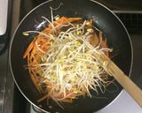 超簡単☆炒めるだけで激旨！ビビンバ丼☆作り方5写真