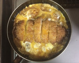 超簡単☆甘辛！旨い！定食屋のロースかつ丼作り方7写真